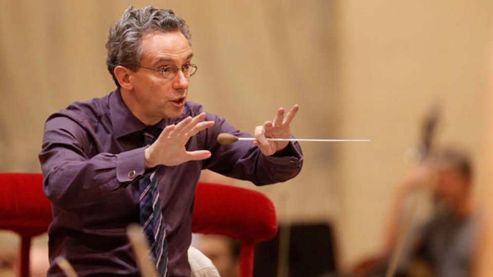 Fabio Luisi an der Metropolitan Opera in New York, 2010.