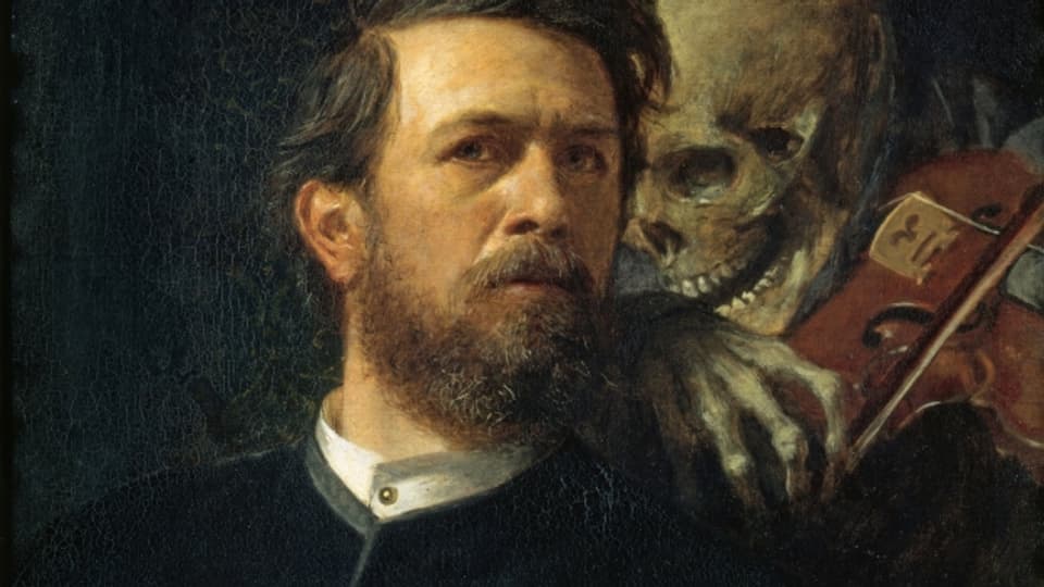 Arnold Böcklin, Selbstporträt, 1872.
