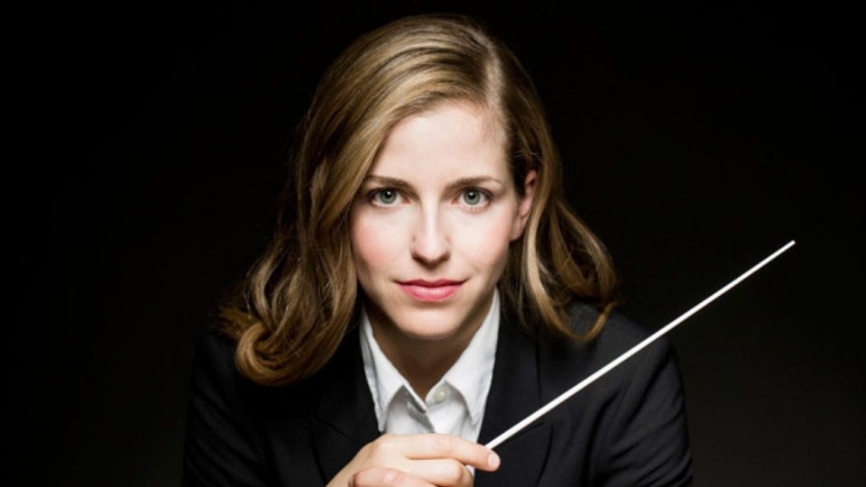 Very american: Die Dirigentin Karina Cannellakis.