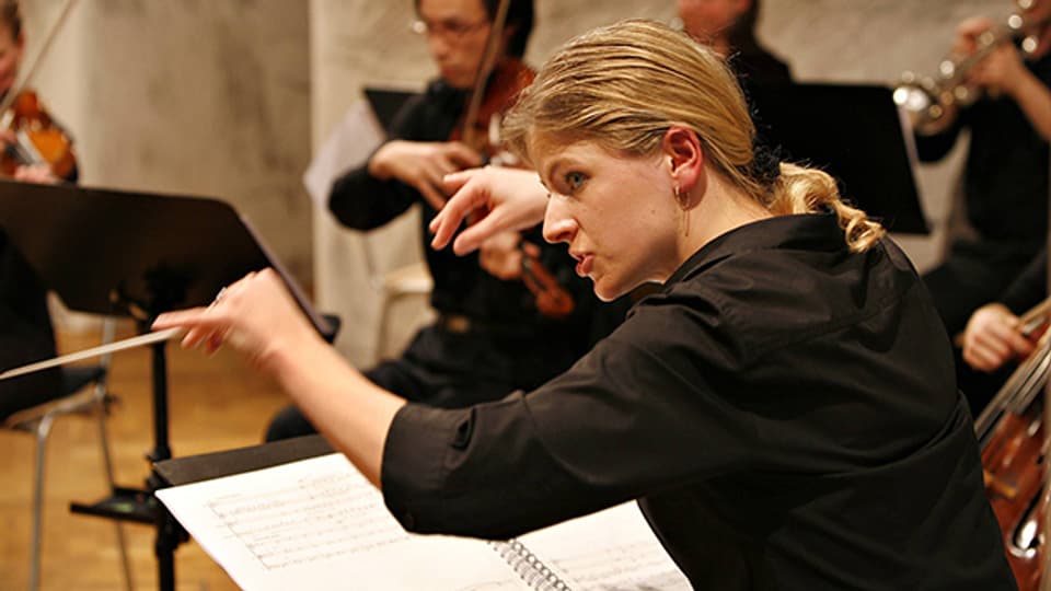 Kristiina Poska ist heute die meistbeschäftigte Dirigentin.