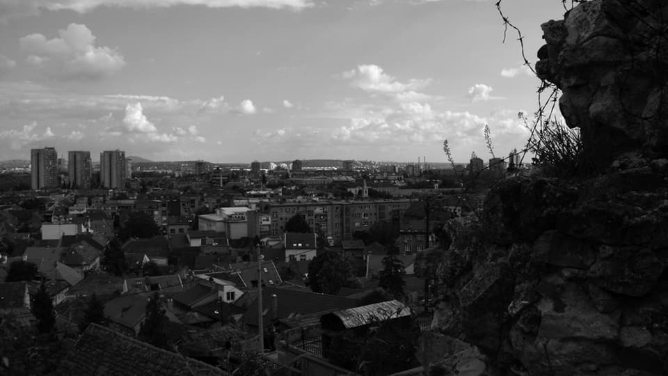 Blick über Belgrad.