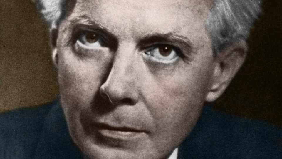 Porträt des Komponisten Béla Bartók
