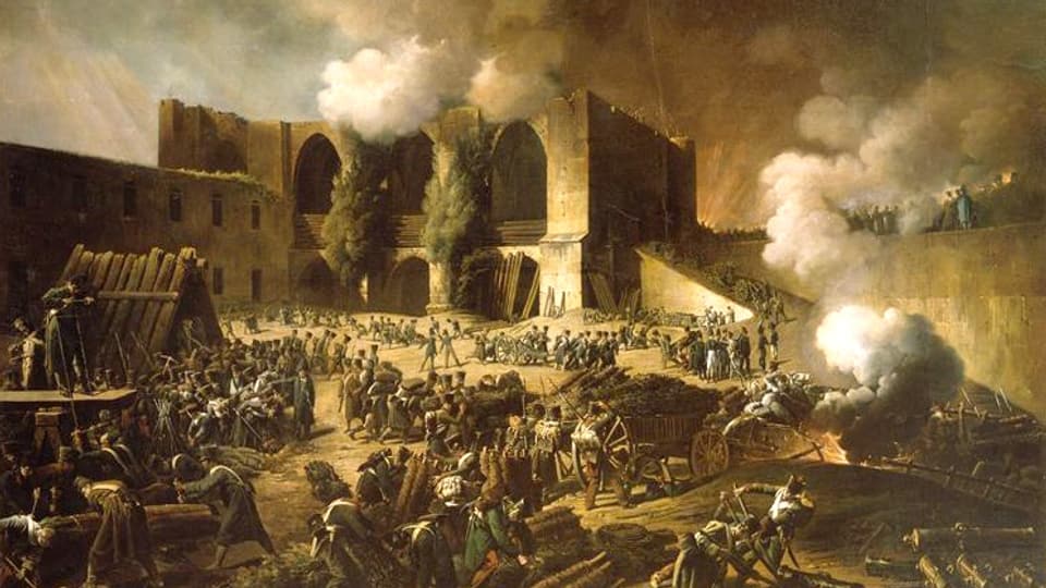 Belagerung von Burgos durch britisch-portugiesische Streitkräfte.