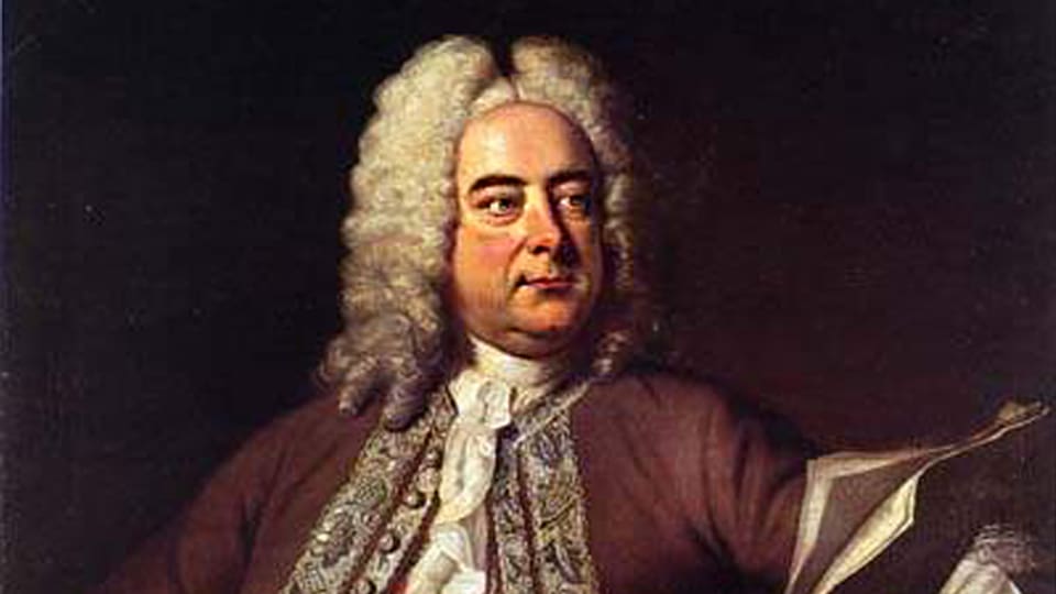 Bildnis von Georg Friedrich Händel, gemalt von Thomas Hudson (Jahr unbekannt)