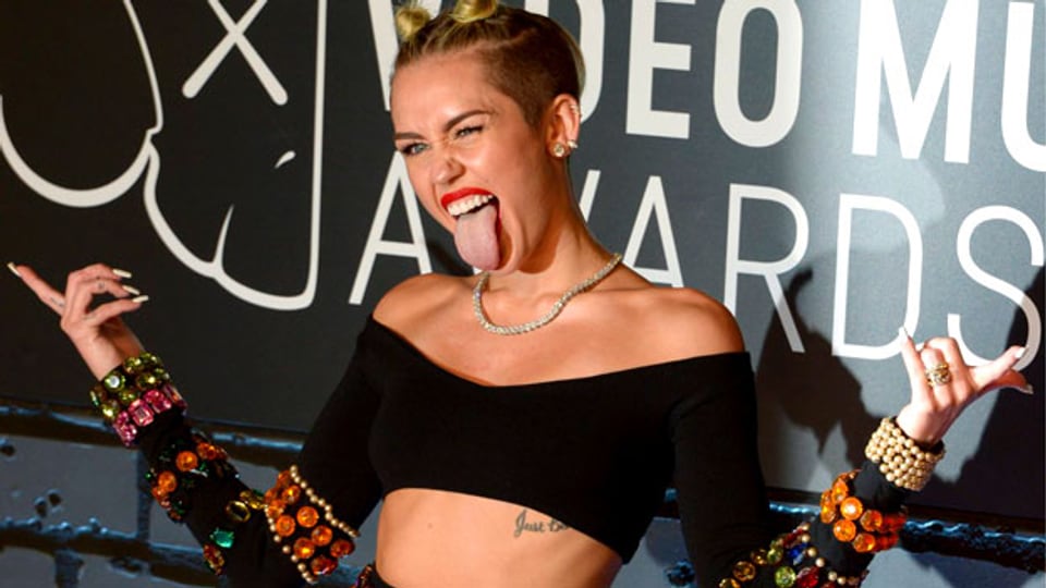 Für viele der Inbegriff der Schamlosigkeit: Popstar Miley Cyrus.