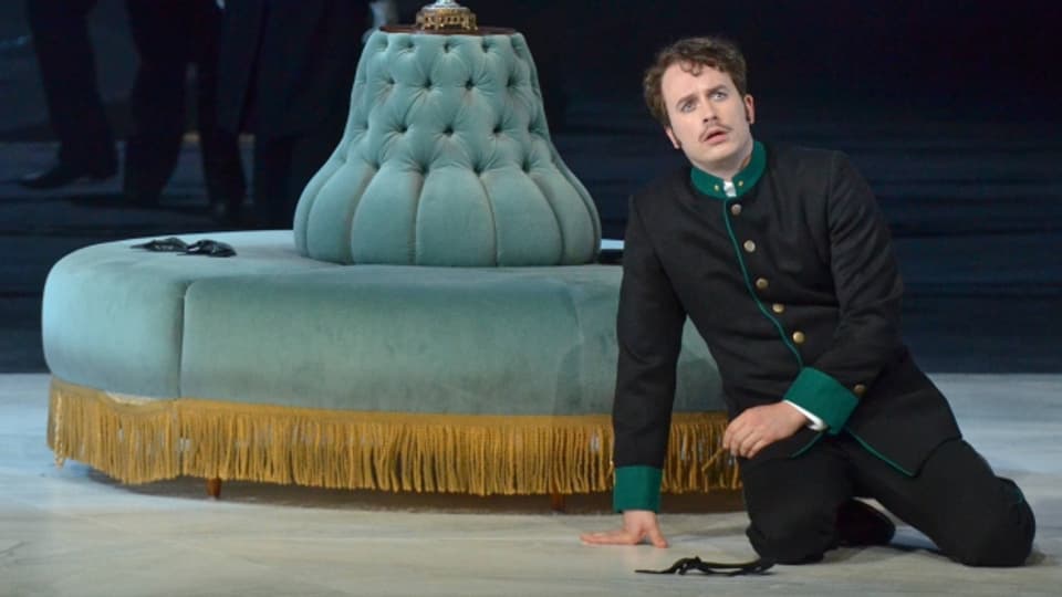 Daniel Behle als Matteo in der Oper «Arabella», Salzburg 2014.