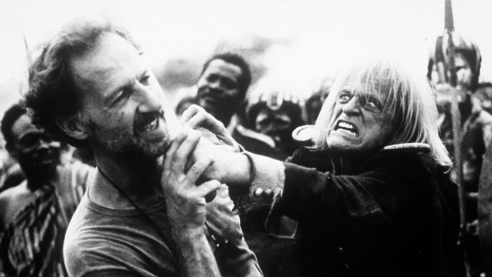 Der Schauspieler Klaus Kinski ist so etwas wie die Personifizierung von Jähzorn.