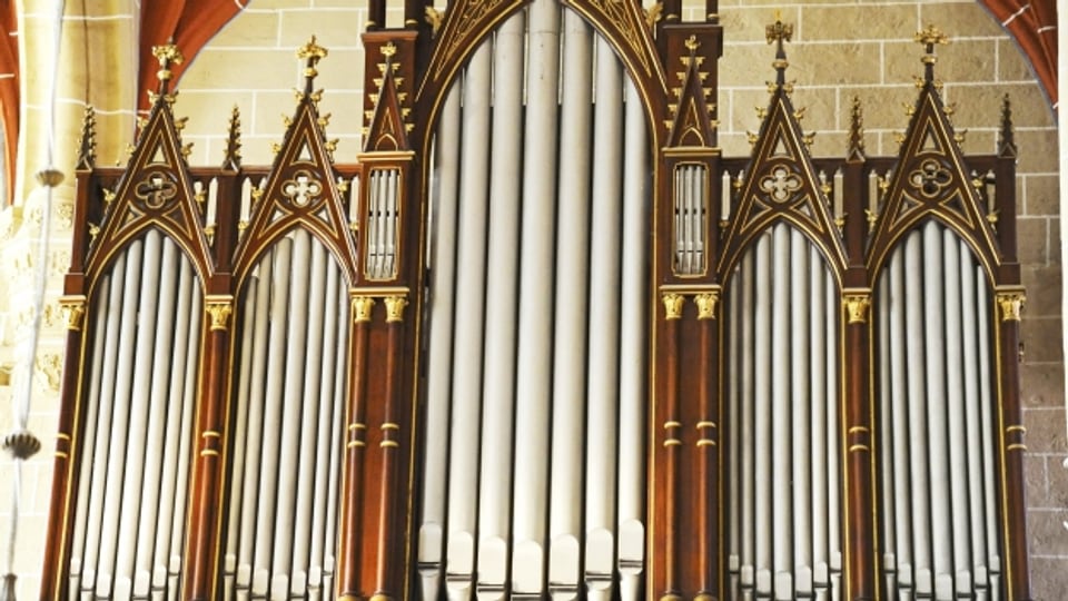 Orgel in der Marienkirche in Mülhausen