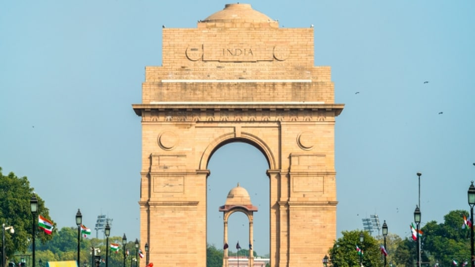 Das India Gate in Neu Dehli