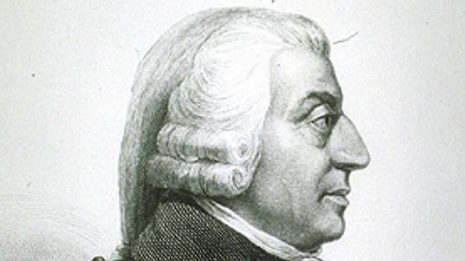 Portrait von Adam Smith