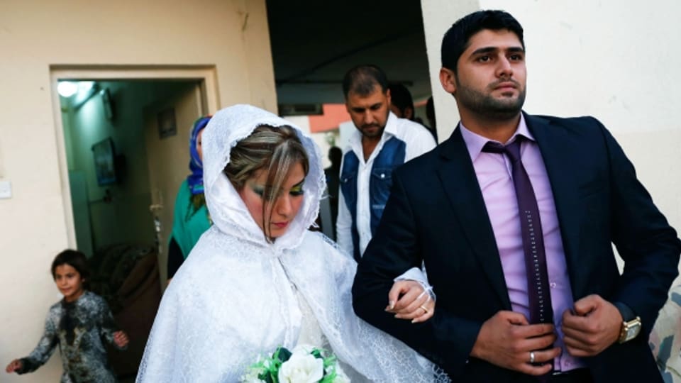 Früher ein häufiges Bild, jetzt selten: eine gemischt Sunnitisch-Shiitische Hochzeit.