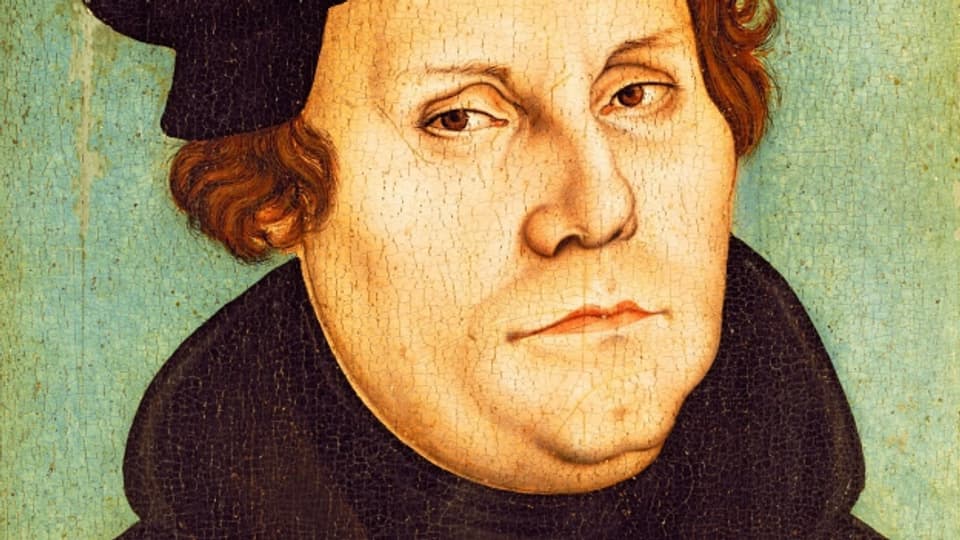 Porträt des Reformators Martin Luther