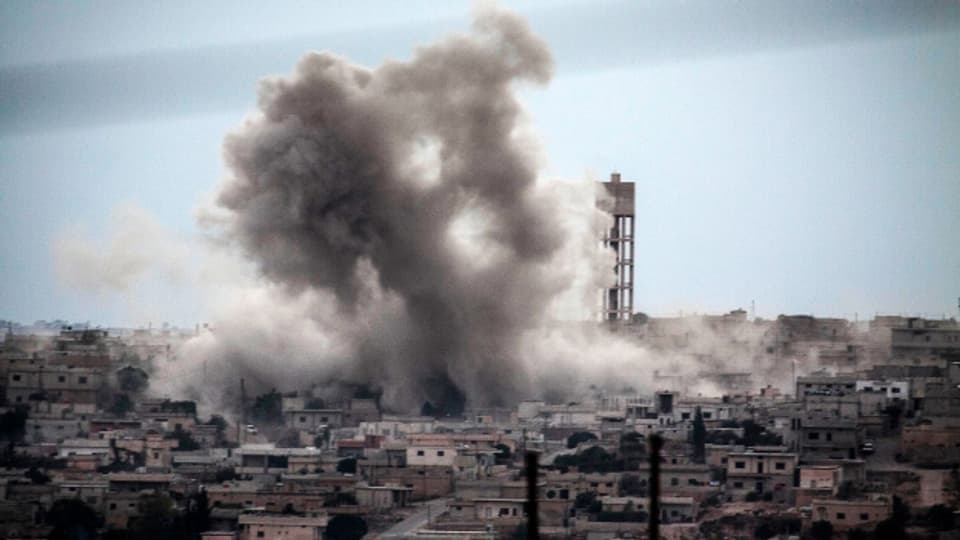 Die syrische Stadt Hama – Bomben gehören dort zur Tagesordnung.