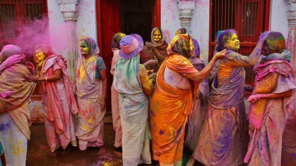 Viele indische Witwen finden Zuflucht in der nordindischen Stadt Vrindavan - die Stadt Krishnas.