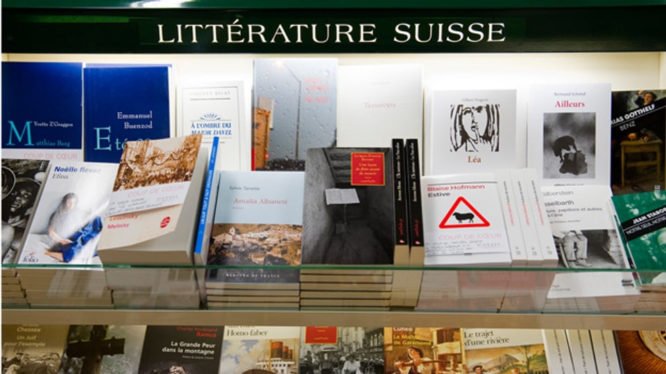 Livres und Libri: Literarisches Schaffen in der Romandie und im Tessin.