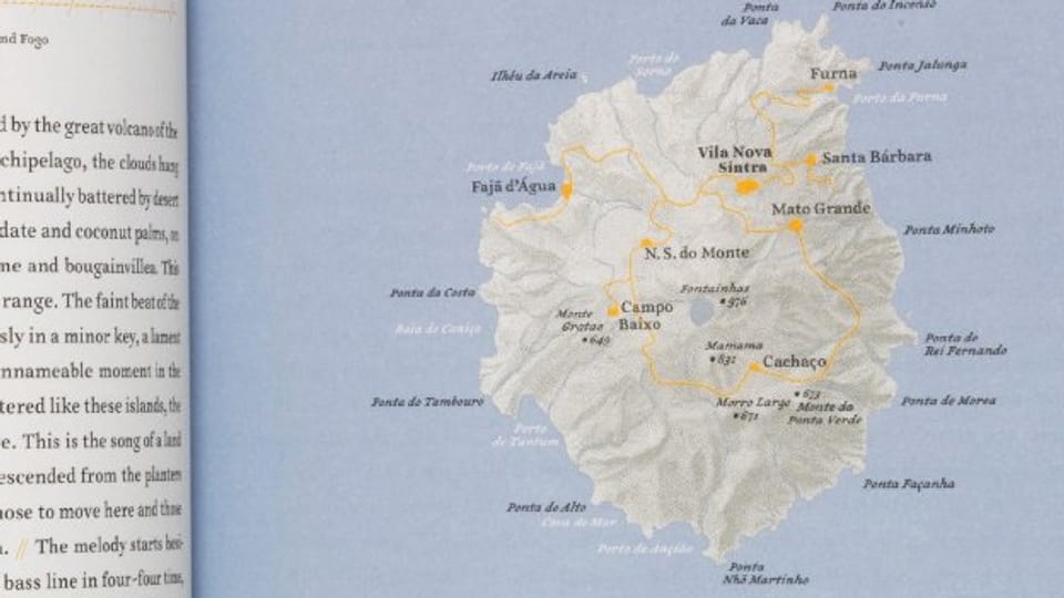 Buchgestaltung des «Atlas der abgelegenen Inseln» von Judith Schalansky.