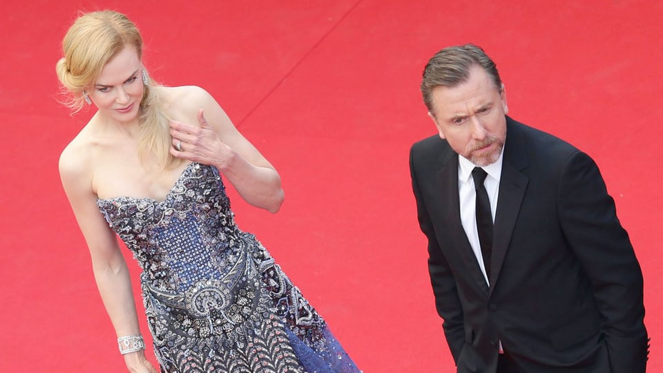 Nicole Kidman und Tim Roth am 67. Cannes Film Festival.