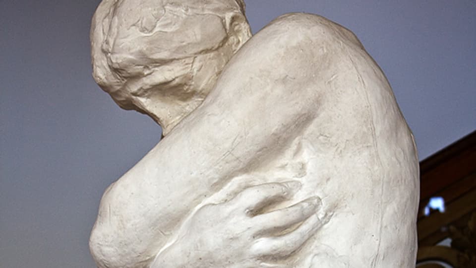 Die Skulptur «Eva nach dem Sündenfall» von Rodin bedeckt ihre Brüste: Sie schämt sich für ihren Körper.