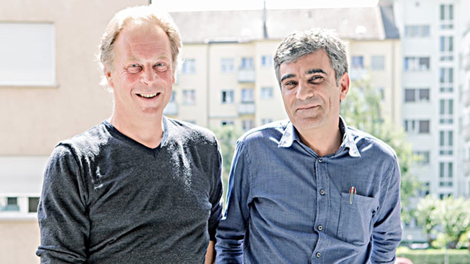 Trafen sich bei einem gemeinsamen Filmprojekt: Dieter Gränicher und Yusuf Yesilöz.