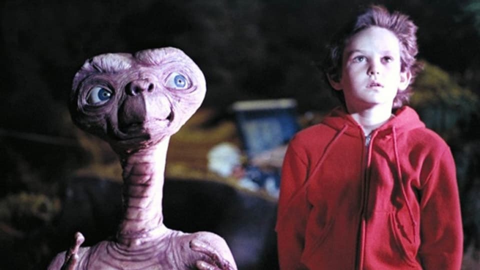 Der wohl berühmteste Ausserirdische der Filmgeschichte: E.T.