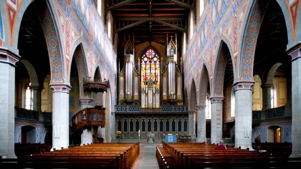 Der St.Galler «Markusdom»: Kirche St. Laurenzen.