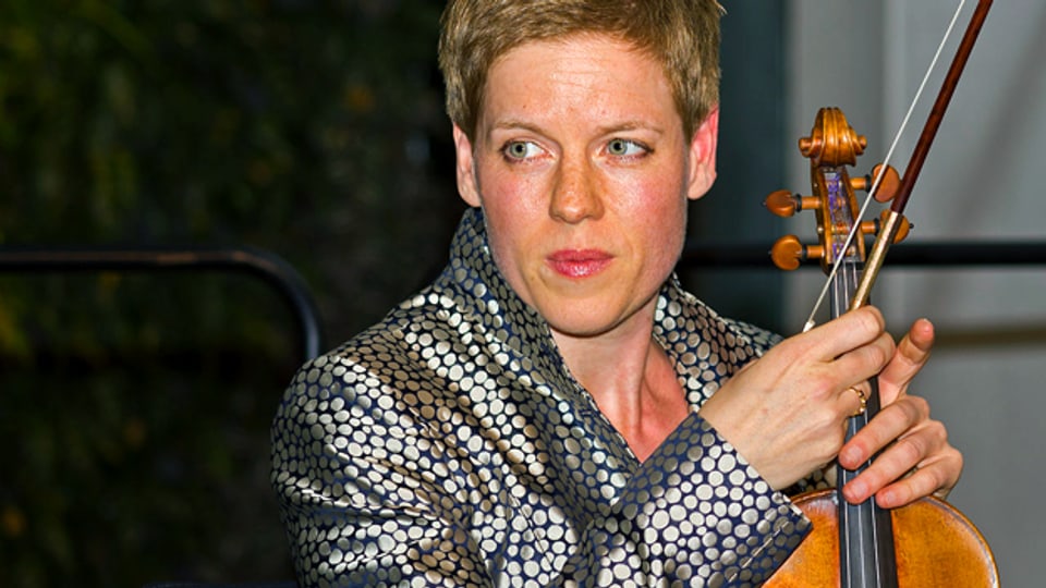 Ihren ersten Violinunterricht erhielt sie im Alter von fünf Jahren: Isabelle Faust.
