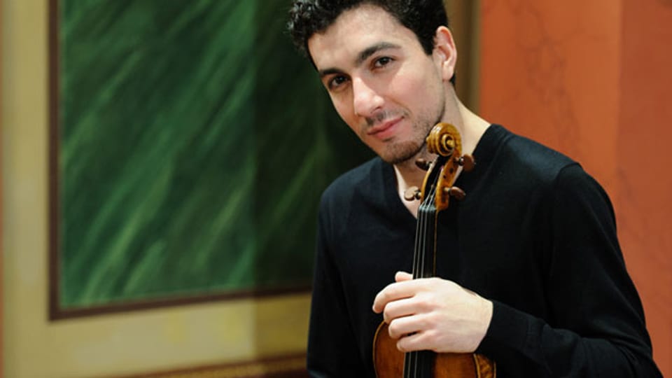 Der Violinist Sergey Khachatryan