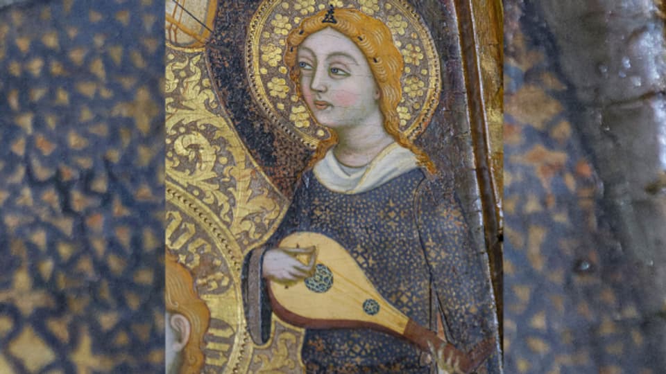 Glaubt man Darstellungen aus dem Mittelalter und der Renaissance, so spielten Engel Rabab.