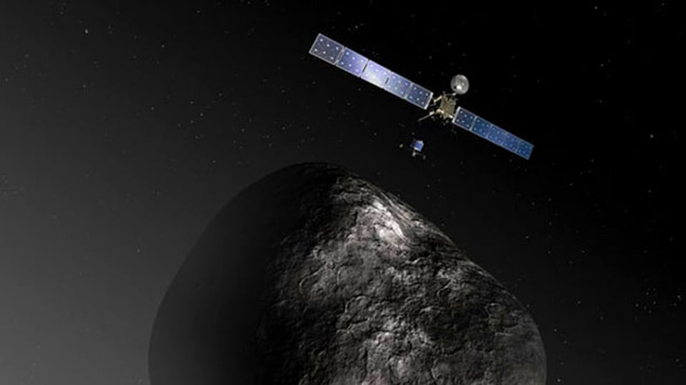 Ein Bild der Weltraumsonde Rosetta vom 20. Januar 2014.
