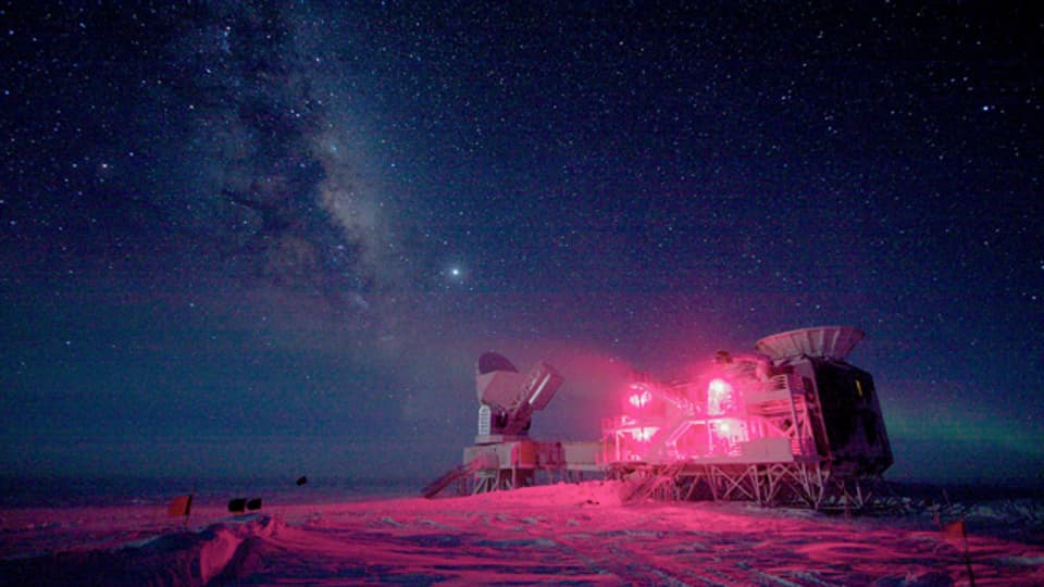 Das BICEP-Teleskop am Südpol