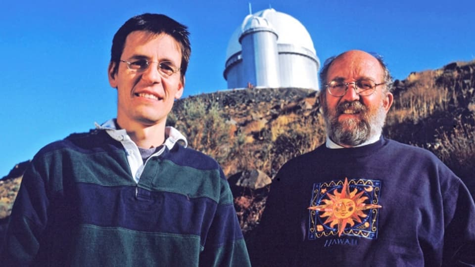 Didier Queloz und Michel Mayor entdeckten den Planeten 51 Pegasi b.