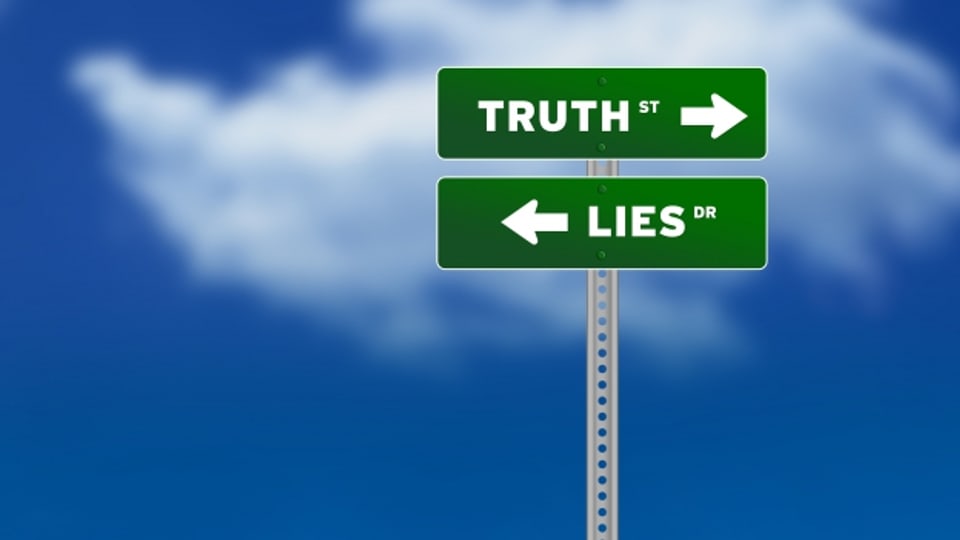 Auch wissenschaftliche Studien bewegen sich manchmal zwischen Wahrheit und Lüge.