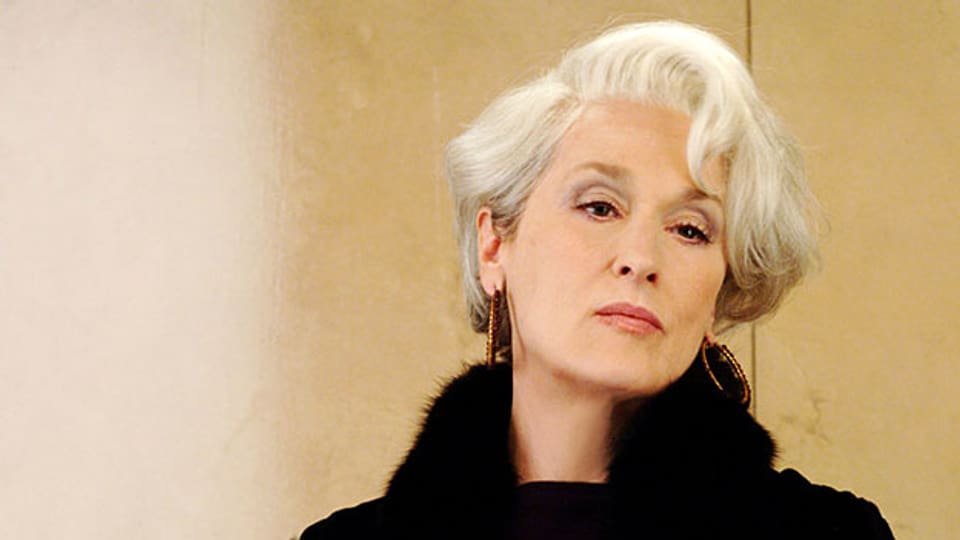 Nicht nur die eigene Gesichtsmimik: Merryl Streep in «The Devil Wears Prada».
