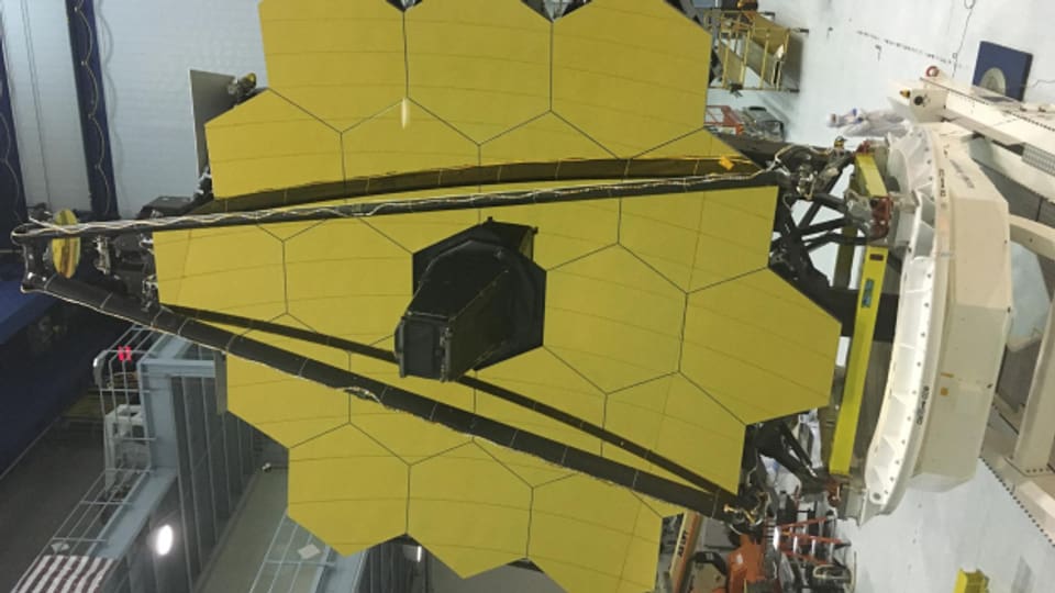 Das James Webb Space Teleskop.