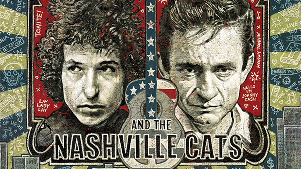 Das Cover von «Dylan, Cash, and the Nashville Cats: A Music City»