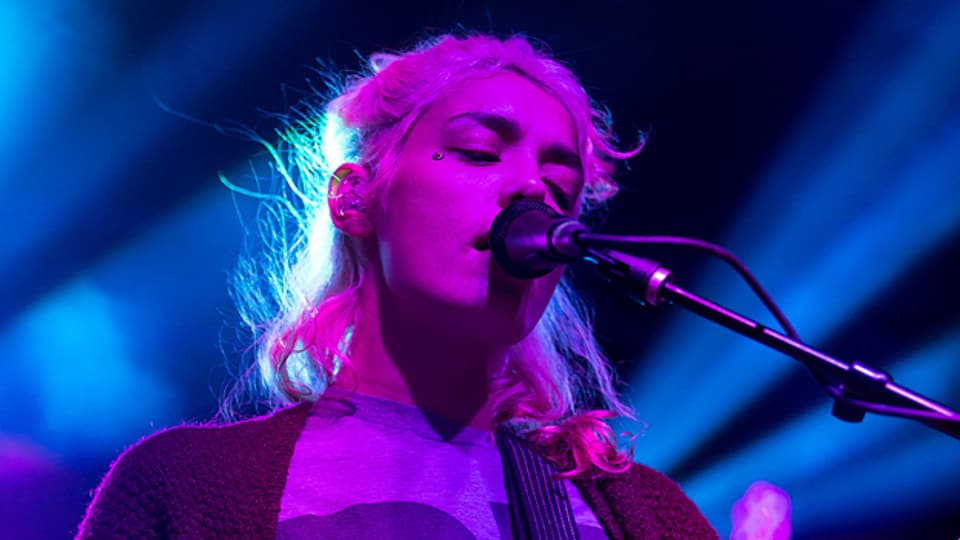 Jennylee bei einem Auftritt in Texas (USA) im September 2014.