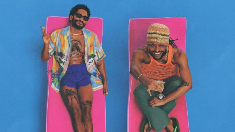 Im Liegestuhl-Modus: Louis Kevin Celestin aka Kaytranada (l.) und Adam «Aminé» Daniel.