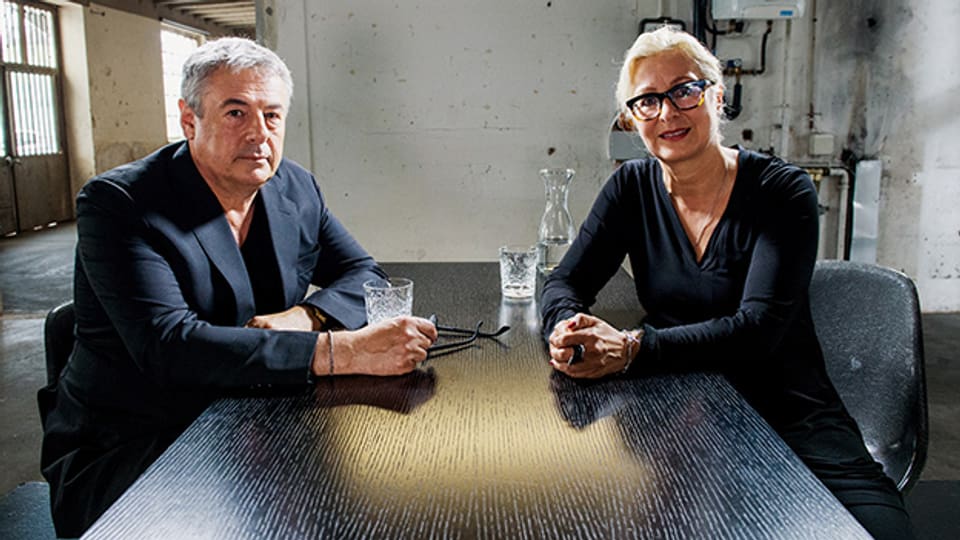 Führten ein emotionales Gespräch: SBB-Chefin Jeannine Pilloud und Filmemacher Markus Imboden.