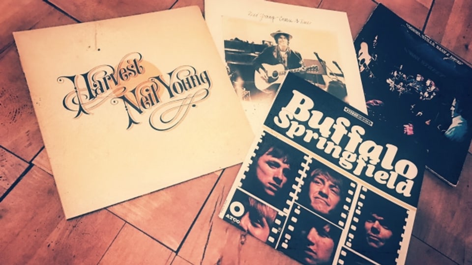 Einige Platten aus Neil Youngs Discographie.