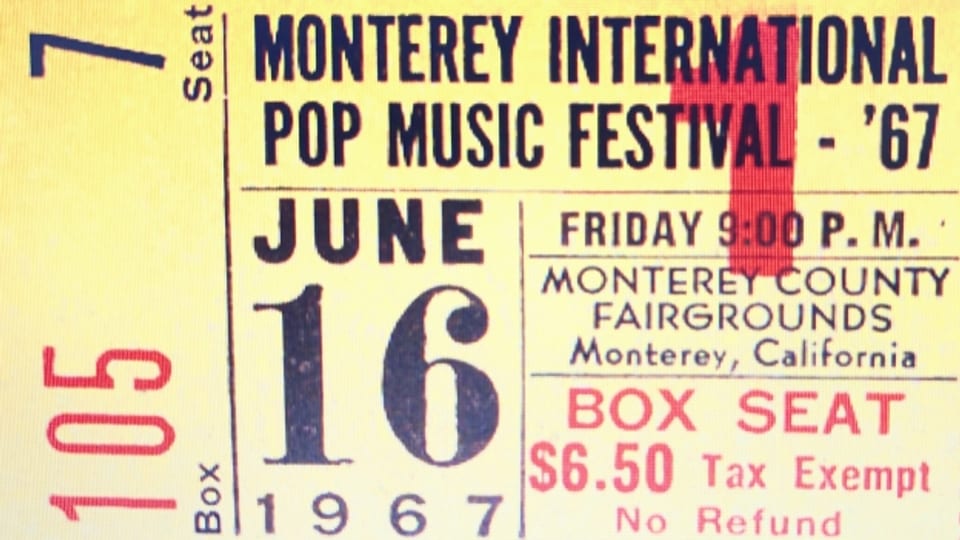 Das Monterey Pop Festival war der Mega-Event während des «Summer Of Love» 1967. Es traten u.a. Jimi Hendrix, Janis Joplin, Otis Redding, The Who, Jefferson Airplane auf.