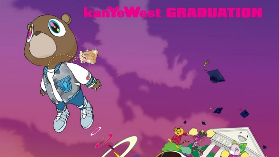 Das Plattencover von Kanye Wests drittem Album «Graduation» wurde von dem japanischen Künstler Takashi Murakami gestaltet.