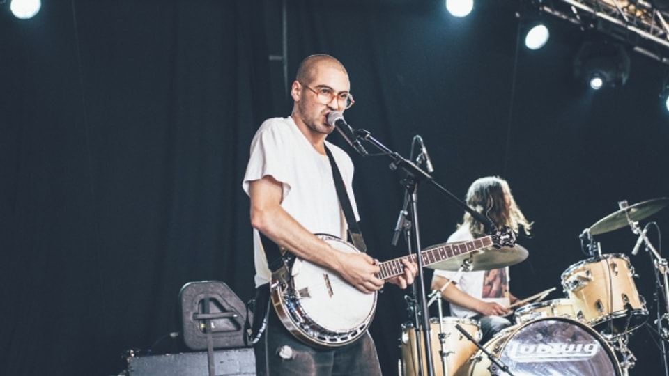 Hardcore ohne Grenzen: SMTB um Frontmann Julian Cashwan Pratt können mehr als nur moshen. Hier live an der Bad Bonn Kilbi 2017.