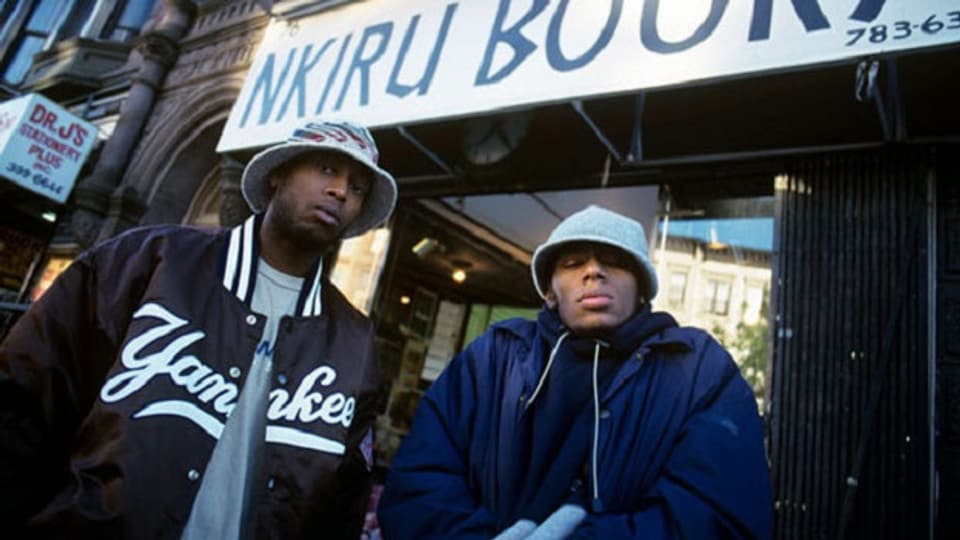 «One Two Three - Mos Def (r.) and Talib Kweli.» Black Star waren 1998 eine Offenbarung.