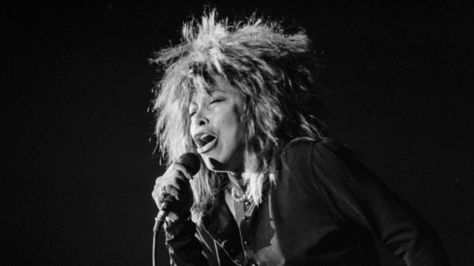 Tina Turner am 21. April 1987 in Zürich.