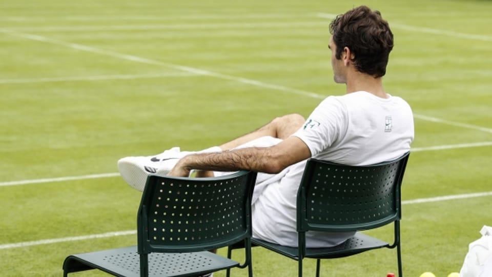 Roger Federer ist zur Zeit nicht zufrieden mit seiner Leistung.