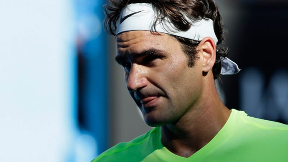 Roger Federer: Er will mit der Outback-Vuvuzela den Stan anfeuern!