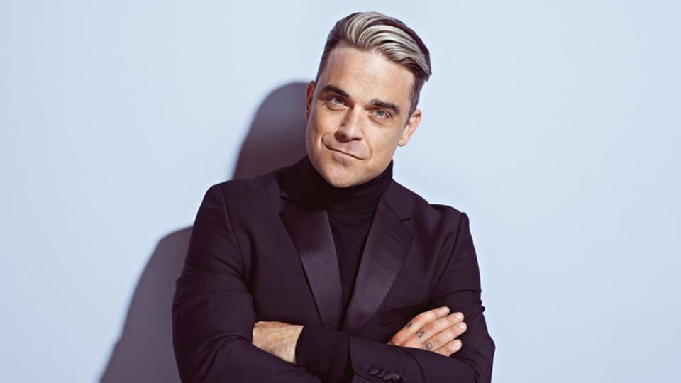 Robbie Williams zum Anfassen. Nur bei uns.