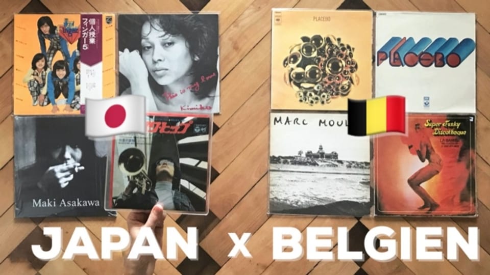 Japan und Belgien haben auch neben dem Fussballplatz einiges zu bieten: Rare Grooves von Brüssel bis Tokio!