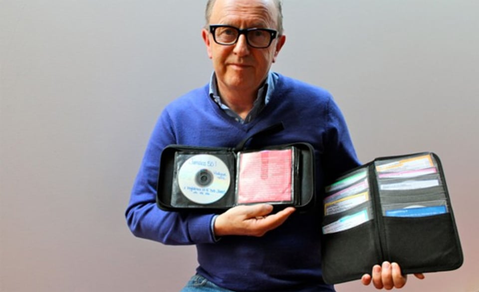 David Rodigan bringt nur noch zwei Etuis voll mit ein paar wenigen CDs mit in den Club, obwohl er über die vielleicht grösste Reggae Sammlung überhaupt verfügt.