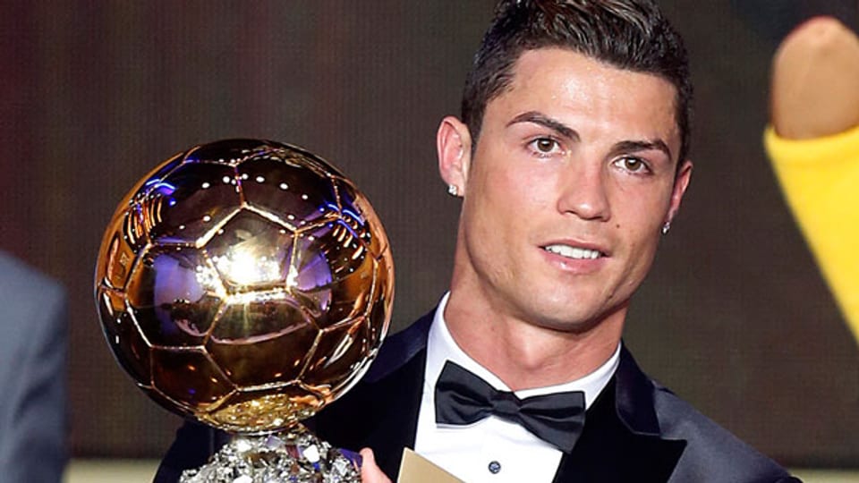 Cristiano Ronaldo, Weltfussballer des Jahres 2013.